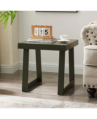 Kings Brand Furniture Charlie Side Table, End Table for Living Room, Nightstand Bedroom, Couch