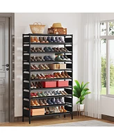 Tribesigns 10 Tiers Shoe Rack, Large Capacity Shoe Organizer, Shoe Shelf for 50 Pair, Large Shoe Rack, Extra Large Shoe Shelf