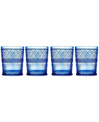 Godinger Claro Double Old-Fashioned Glasses, Set of 4