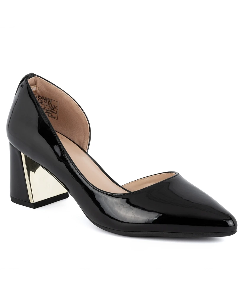 Jones New York Women's Candor D'Orsay Block Heel Pumps