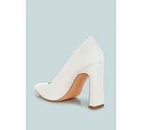 Shacarri Faux Leather Pumps