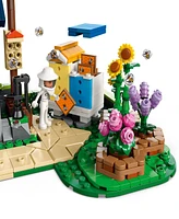 Lego Friends Beekeepers' House and Flower Garden Building Kit 42669, 1161 Pieces