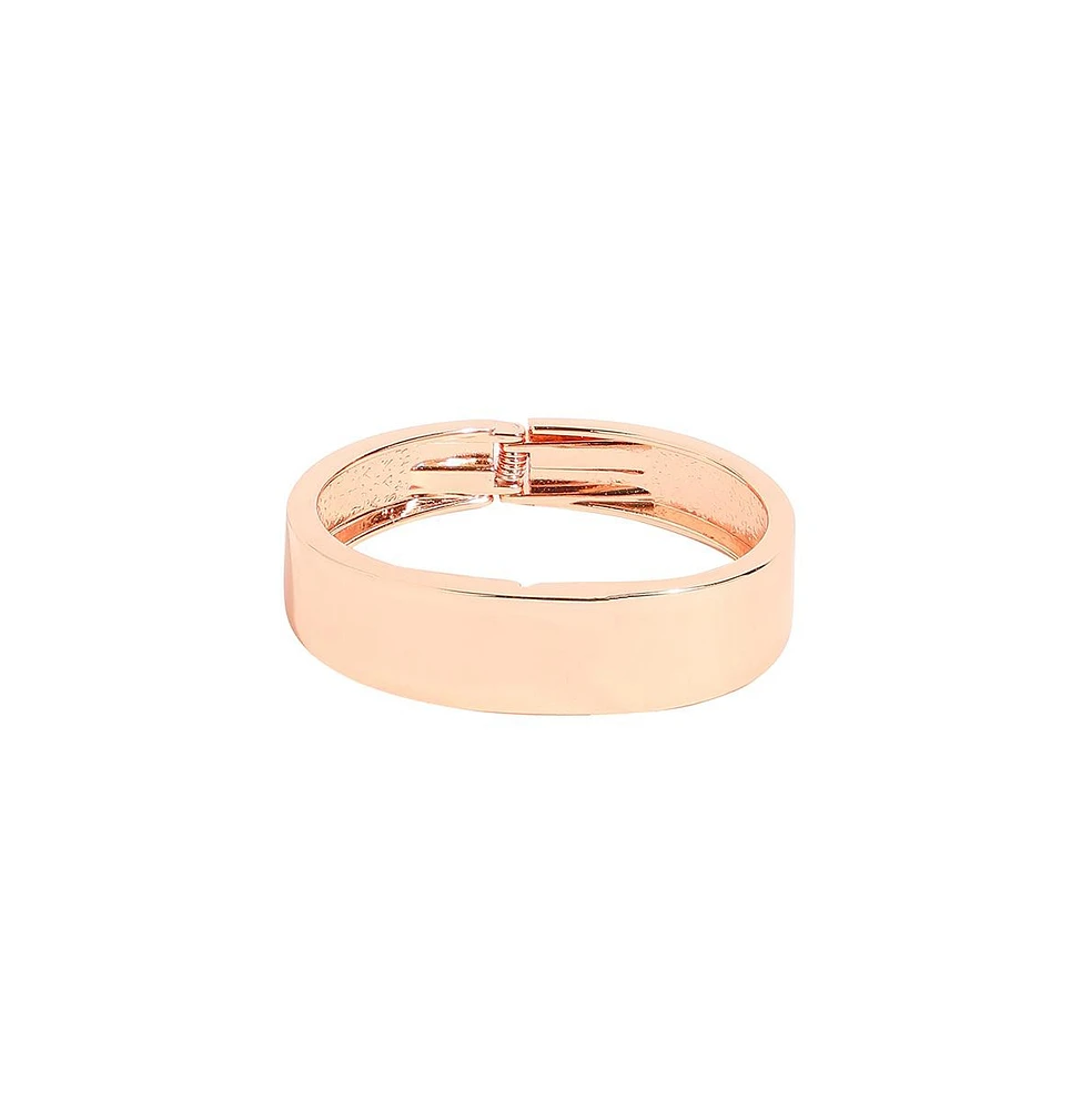 Metallic Overlap Bracelet