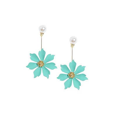 Floral Symphony Drop Earrings