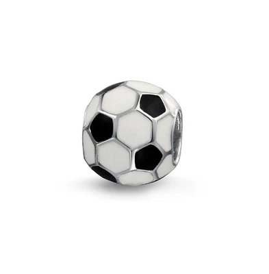 Bling Jewelry Player Sports Soccer Mom Charm Bead Sterling Silver for European Bracelet