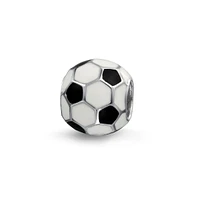 Bling Jewelry Player Sports Soccer Mom Charm Bead Sterling Silver for European Bracelet