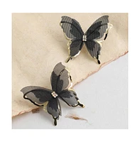 Mesh Papillon Stud Earrings