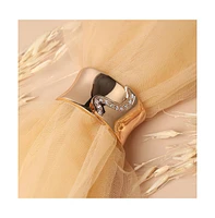 Embellished Overlap Bracelet