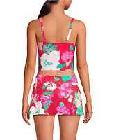 Lands' End Women's V-Neck Wrap Midkini Top