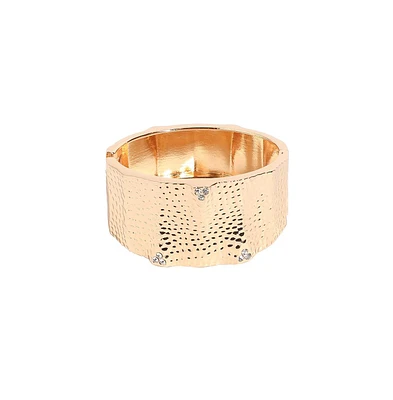 Dented Cuff Bracelet