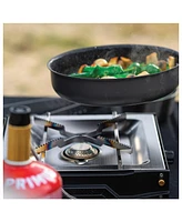 Primus Moja Compact, Portable Single Burner Camping Stove, Perfect for Overlanding and Camping, Lightweight and Easy to Clean