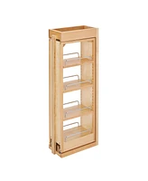 Rev-a-Shelf Pullout Wall Filler Between Cabinet Shelf Storage 6"x30", 432-wf-6C