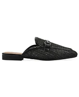 White Mountain Women's Bobbin Slip-On Mules