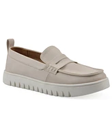 White Mountain Women's Nonna Round Toe Penny Loafers
