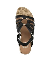 White Mountain Women's Ataps Round Toe Wedge Sandals