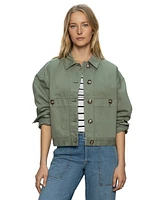 Sanctuary Women's Coastal Denim Shirt Jacket