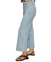 Sanctuary Women's Voyage Cropped Wide-Leg Jeans