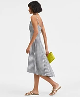 On 34th Women's Mommy & Me Gingham High-Low Midi Dress, Exclusively at Macy's
