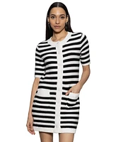 Sanctuary Women's Button-Front Knit Mini Dress