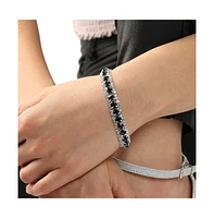 Stripe Tennis Bracelet