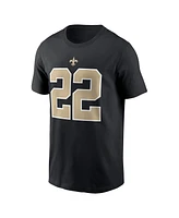 Nike Men's Rashid Shaheed Black New Orleans Saints Name Number T-Shirt