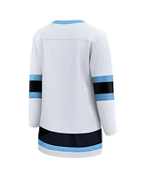 Fanatics Women's White Utah Hockey Club Away Premier Breakaway Jersey