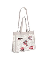 Wear by Erin Andrews Kansas City Chiefs Patch Printed Tote Bag