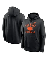 Nike Men's Black Florida Gators Legacy Football Icon Club Fleece Pullover Hoodie