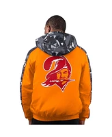 Starter Men's Orange Tampa Bay Buccaneers Thursday Night Gridiron Full-Zip Hoodie Jacket