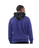 Starter Men's Purple Baltimore Ravens Thursday Night Gridiron Pullover Hoodie