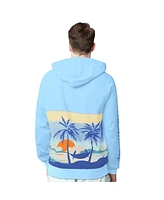 Margaritaville Men's Blue Florida Panthers Island Dream Peached Pullover Hoodie