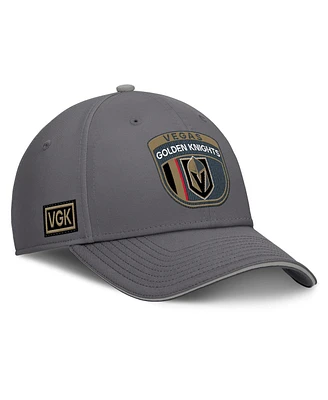 Fanatics Men's Gray Vegas Golden Knights Home Ice Flex Hat