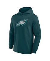 Fanatics Men's Midnight Green Philadelphia Eagles Elements Blaze Tri-Blend Long Sleeve Hoodie T-Shirt