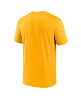 Nike Men's Gold Iowa Hawkeyes Lockup Legend Performance T-Shirt