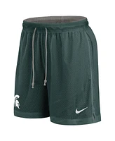 Nike Men's Green/Heather Gray Michigan State Spartans Player Reversible Shorts