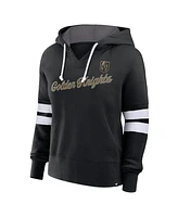 Fanatics Women's Black Vegas Golden Knights Seize Fleece Pullover Hoodie