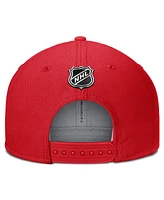 Fanatics Men's Red Detroit Red Wings Authentic Pro Team Rink Snapback Hat