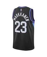 Jordan Men's and Women's Lauri Markkanen Black Utah Jazz 2024/25 Swingman Jersey - Statement Edition