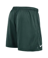 Nike Men's White/Green Michigan State Spartans Primetime Reversible Performance Shorts