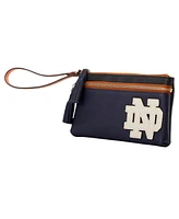 Dooney & Bourke Notre Dame Fighting Irish Infield Double-Zip Wristlet