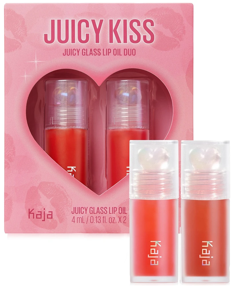 Kaja 2-Pc. Juicy Kiss Juicy Glass Lip Oil Gift Set, Exclusively at Macy's