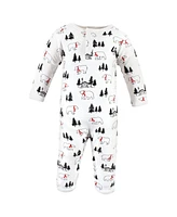 Hudson Baby Boys Unisex Cotton Coveralls