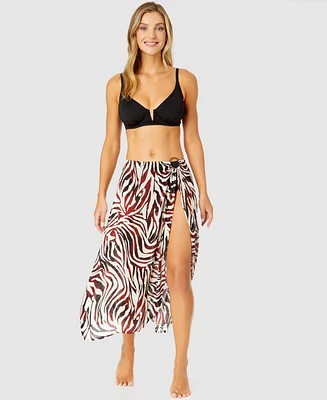 Anne Cole Women's Sarong Ring Swimsuit Cover-Up Skirt