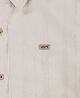 Levi's Big Boys Textured Striped Shirt