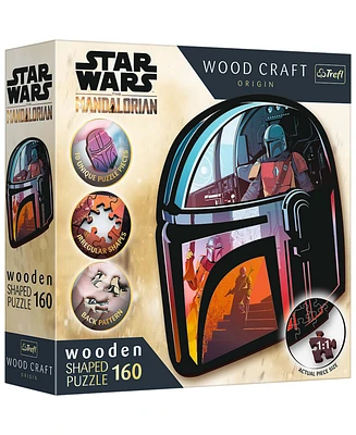 Trefl Wood Craft Puzzles Trefl Wood Craft 160 Piece Wooden Puzzle - Star Wars - The Mandalorian
