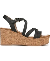 Blowfish Malibu Women's Aurora Open Square Toe Strappy Wedge Sandals