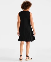Style & Co Women's Sleeveless Flip-Flop Dress, Created for Macy's