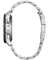 Citizen Men's Sport Luxury Pcat Silver-Tone Stainless Steel Bracelet Watch 43mm