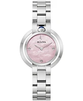 Bulova Women's Rubaiyat Stainless Steel Bracelet Watch 31mm