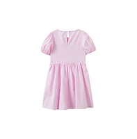 Cotton On Little/Big Girl's Bianca Short Sleeve Dress